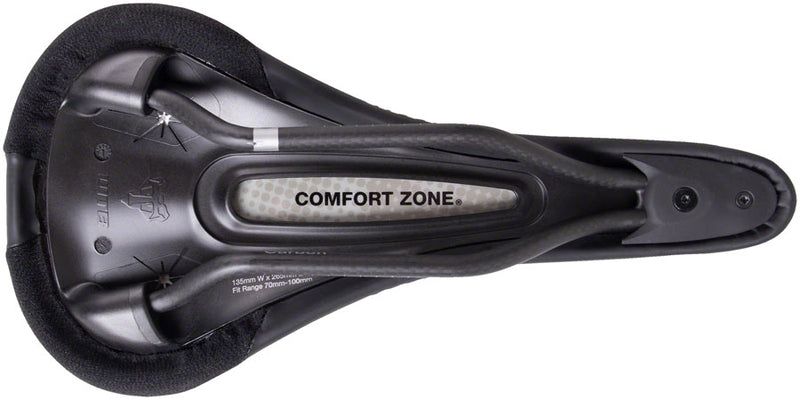 Load image into Gallery viewer, WTB Volt Saddle - Black 135mm Width Carbon Rails Microfiber Cover
