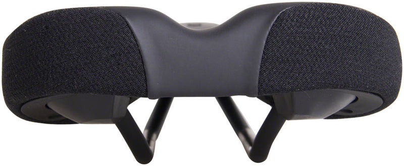 Load image into Gallery viewer, WTB Volt Saddle - Black 265 Width Titanium Rails Microfiber Cover
