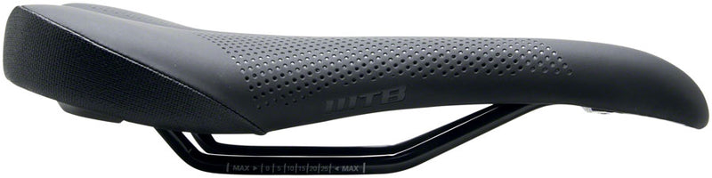 Load image into Gallery viewer, WTB Volt Saddle - Black 265mm Width Steel Rails Microfiber Cover
