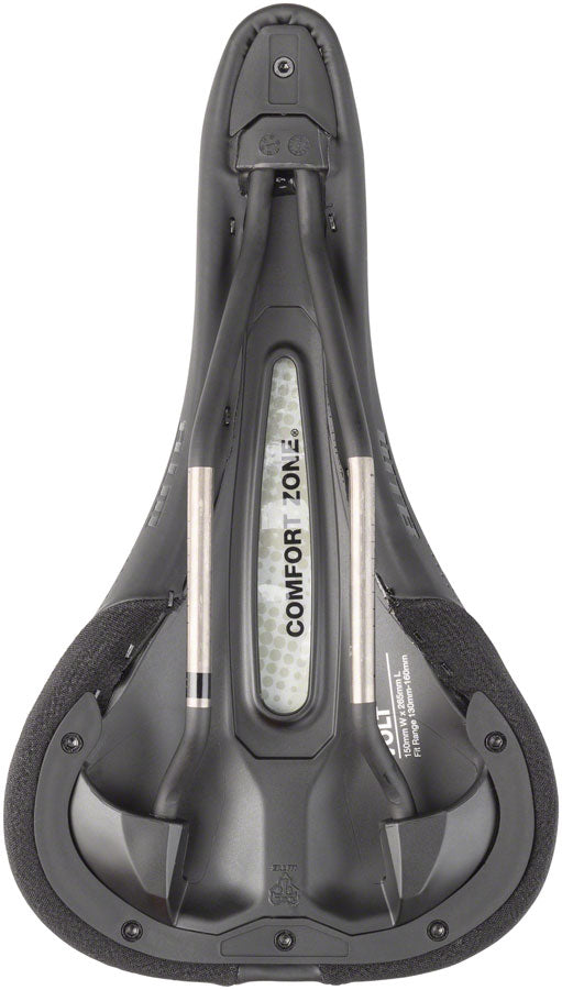 WTB Volt Saddle - Black 150mm Width Titanium Rails Microfiber Cover