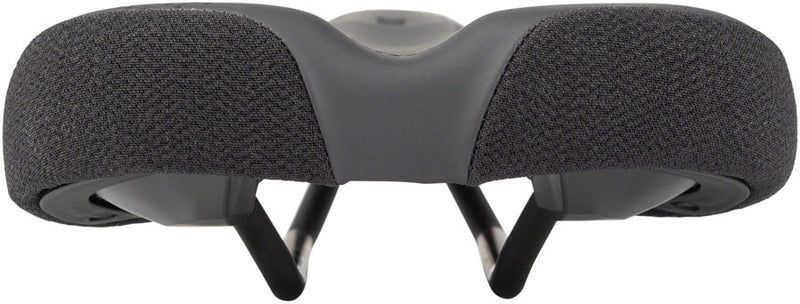 Load image into Gallery viewer, WTB Volt Saddle - Black 150mm Width Titanium Rails Microfiber Cover
