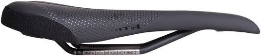 WTB SL8 Saddle - Black 265mm Width Titanium Rails Lightweight Padding