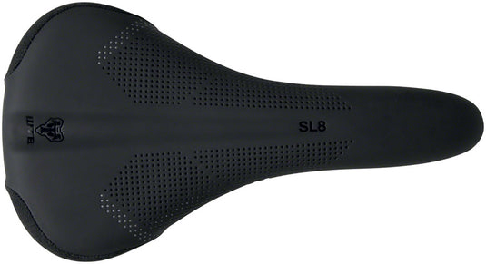 WTB SL8 Saddle - Black 127mm Width Chromoly Rails Lightweight Padding