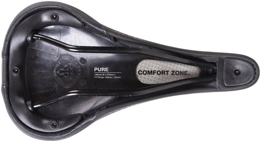 WTB Pure Saddle - Black 275 Width Steel Rails Lightweight Padding