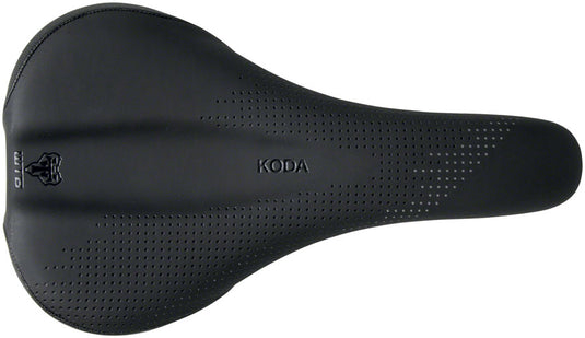 WTB Koda Saddle - Black 255mm Width Steel Rails Lightweight Padding