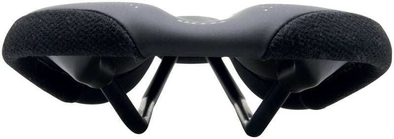 Load image into Gallery viewer, WTB Deva Saddle - Black 260mm Width Titanium Rails Lightweight Padding
