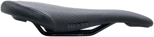 WTB Deva Saddle - Black 260mm Width Steel Rails Lightweight Padding