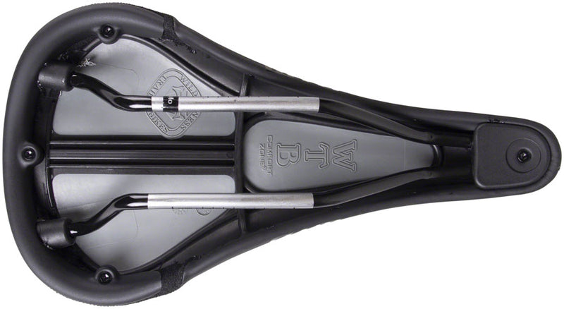 Load image into Gallery viewer, WTB Speed Saddle - - Black 145mm Width Chromoly Rails Lightweight Padding
