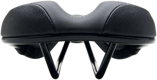 WTB Comfort Saddle - Black 255mm Width Steel Rails Lightweight Padding