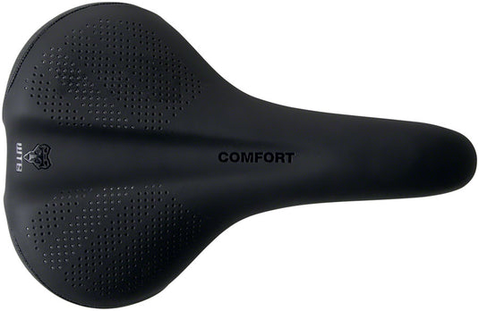 WTB Comfort Saddle - Black 270mm Width Steel Rails Lightweight Padding