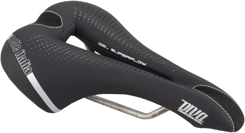 Load image into Gallery viewer, Selle-Italia-Diva-Gel-Superflow-Saddle-Seat-Universal-Mountain-Road-Hybrid-SA5112-Bicycle-Saddles
