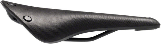 Brooks C17 All Weather Saddle - Black 162mm Width Steel Rails Weatherproof