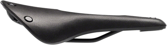 Brooks C17 Carved All Weather Saddle - Black 162mm Width Steel Rails