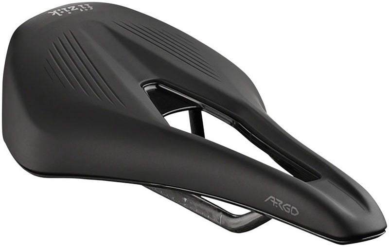 Load image into Gallery viewer, Fizik Vento Argo R1 Saddle - Black 150mm Width Carbon Rails Nylon Coating
