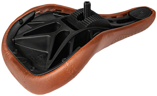 Eclat Exile Pivotal BMX Seat - Tyson Brown Leather, Slim