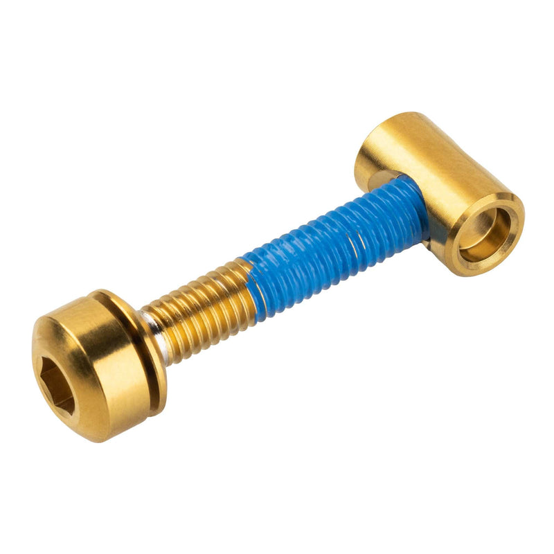 Load image into Gallery viewer, Wolf Tooth Seatpost Clamp Titanium Bolt Hardware Upgrade Kit
