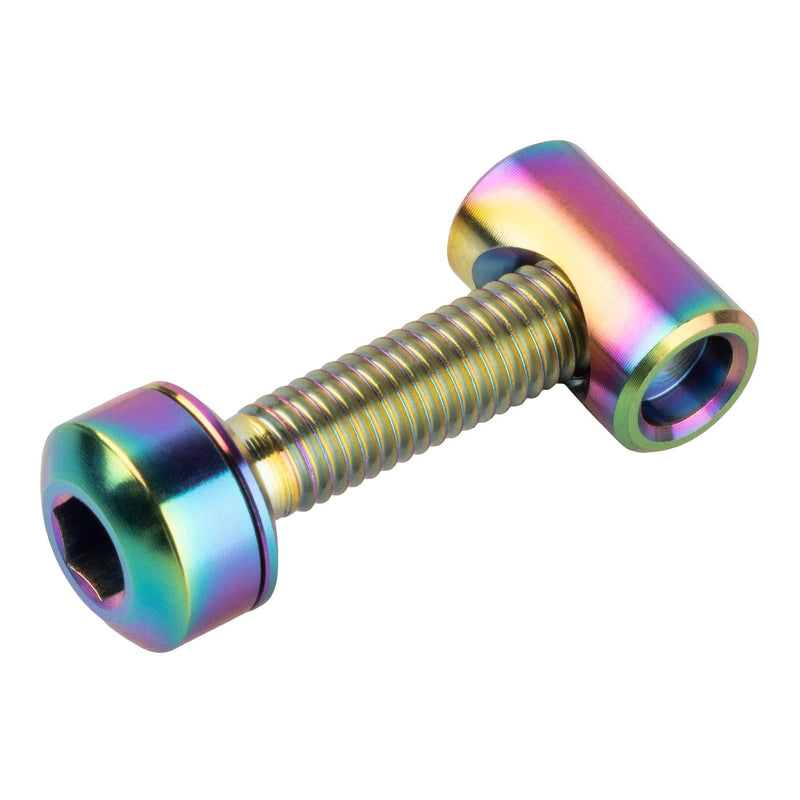 Load image into Gallery viewer, Wolf Tooth Seatpost Clamp Titanium Bolt Hardware Upgrade Kit
