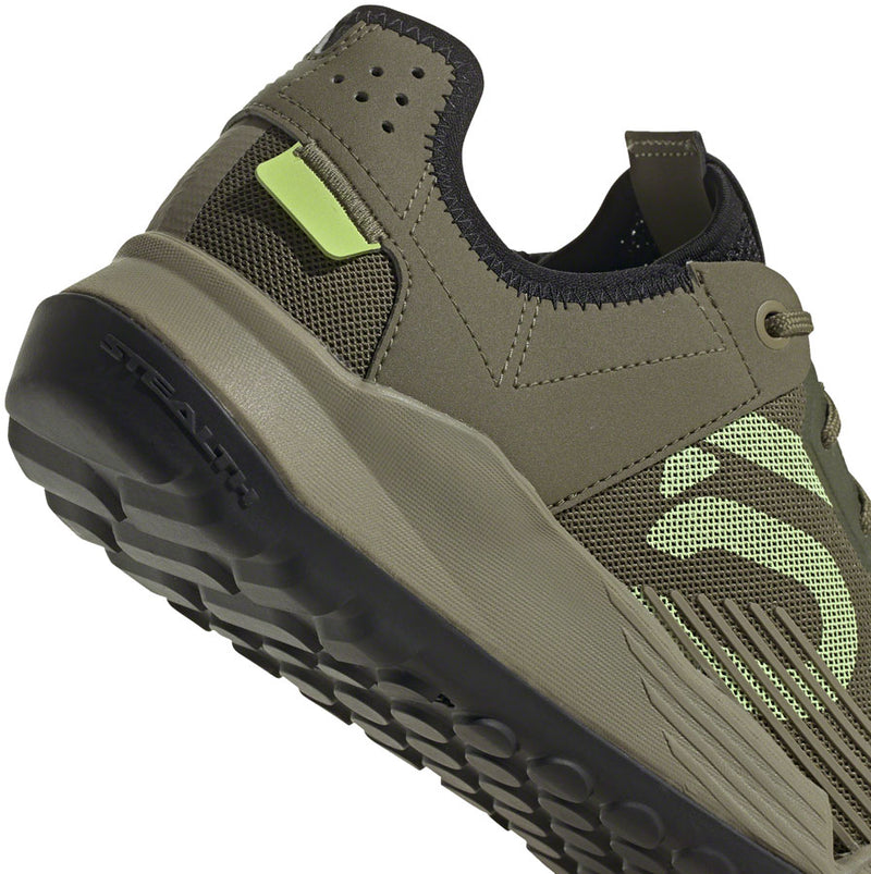 Load image into Gallery viewer, Five Ten Trailcross LT Flat Shoes - Men&#39;s, Focus Olive/Pulse Lime/Orbit Green, 11
