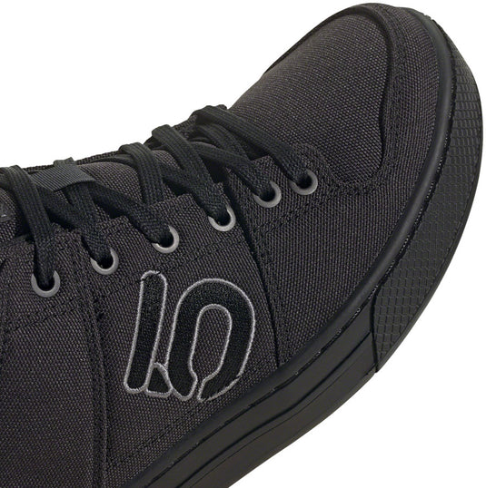 Five Ten Freerider Canvas Flat Shoes - Men's, Core Black/DGH Solid Gray/Gray Five, 12