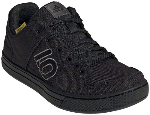 Five-Ten-Freerider-Canvas-Flat-Shoes-Men's-Core-Black-DGH-Solid-Grey-Grey-Five-Flat-Pedal-Shoes