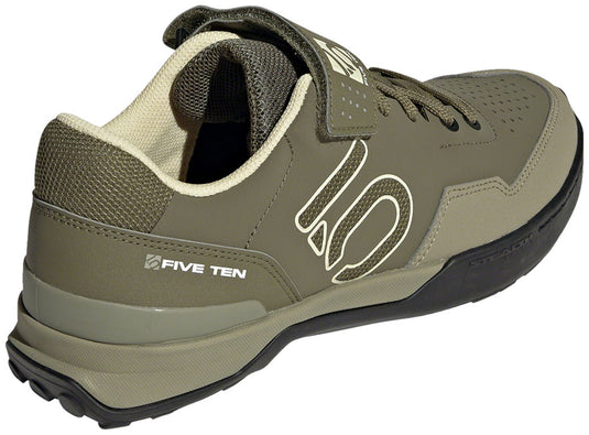 Five Ten Kestrel Lace Mountain Clipless Shoes - Men's, Focus Olive/Sandy Beige/Orbit Green, 6