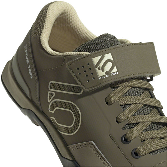 Five Ten Kestrel Lace Mountain Clipless Shoes - Men's, Focus Olive/Sandy Beige/Orbit Green, 11