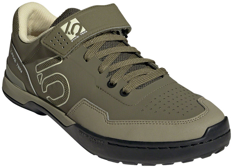 Load image into Gallery viewer, Five-Ten-Kestrel-Lace-Clipless-Shoes-Men&#39;s-Focus-Olive-Sandy-Beige-Orbit-Green-Olive-Sandy-Beige-Orbit-Gree-11-Mountain-Biking-Shoes
