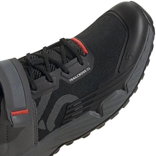 Five Ten Trailcross Mountain Clipless Shoes - Women's, Core Black/Gray Three/Red, 7.5