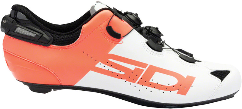 Load image into Gallery viewer, Sidi-Shot-2S-Pro-Road-Shoes-Men&#39;s-White-Coral-White-Coral-Road-Bike-Cycling-Shoes
