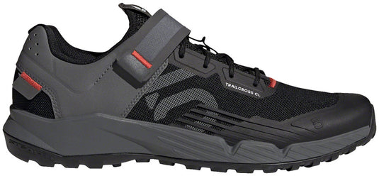 Five Ten Trailcross Mountain Clipless Shoes - Men's, Core Black/Gray Three/Red, 10