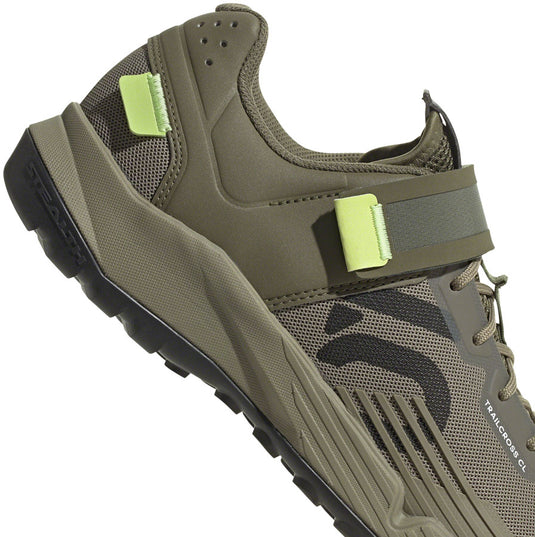 Five Ten Trailcross Mountain Clipless Shoes - Men's, Orbit Green/Carbon/Pulse Lime, 11.5