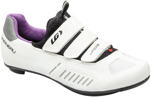 Garneau-Jade-XZ-Road-Shoes-Women's-White-Road-Bike-Cycling-Shoes