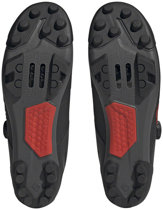 Five Ten Kestrel BOA Mountain Clipless Shoes - Men's, Core Black/Gray Six/Gray Four, 11.5