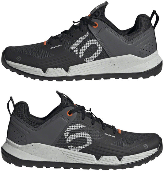 Five Ten Trailcross XT Flat Shoes - Men's, Core Black/Ftwr White/Gray Six, 9