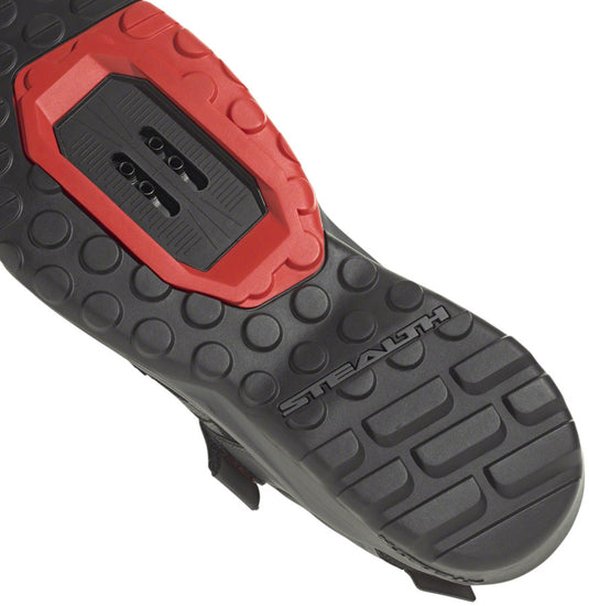 Five Ten Trailcross Mountain Clipless Shoes - Men's, Core Black/Gray Three/Red, 7