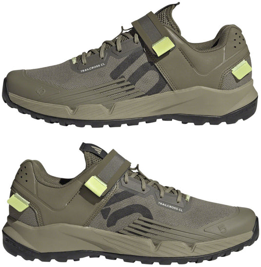 Five Ten Trailcross Mountain Clipless Shoes - Men's, Orbit Green/Carbon/Core Black, 7.5