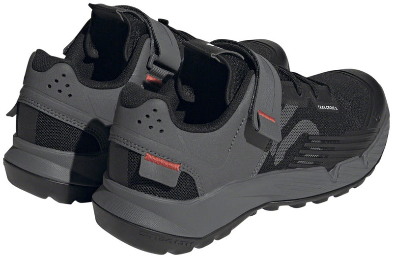 Load image into Gallery viewer, Five Ten Trailcross Mountain Clipless Shoes - Women&#39;s, Core Black/Gray Three/Red, 6.5
