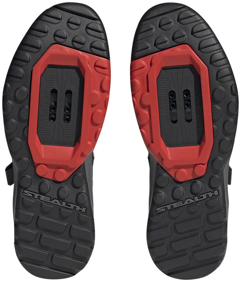 Load image into Gallery viewer, Five Ten Trailcross Mountain Clipless Shoes - Women&#39;s, Core Black/Gray Three/Red, 5.5
