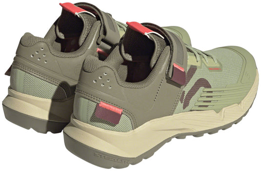 Five Ten Trailcross Mountain Clipless Shoes - Women's, Magic Lime/Quiet Crimson/Orbit Green, 7.5