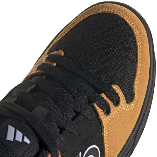 Five Ten Freerider Flat Shoes - Men's, Core Black/Ftwr White/Impact Orange, 10