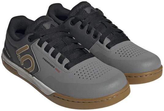 Five-Ten-Freerider-Pro-Flat-Shoes-Men's-Gray-Three-Bronze-Strata-Core-Black-Gray-Three-Bronze-Core-Black-8-Flat-Pedal-Shoes