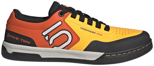 Five Ten Freerider Pro Flat Shoes - Men's, Solar Gold/Ftwr White/Impact Orange, 8.5