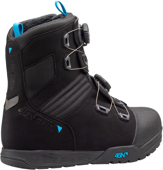 45NRTH Wolfgar Cycling Boot - Black/Blue, Size 37