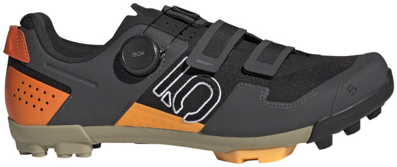 Load image into Gallery viewer, Five Ten Kestrel BOA Mountain Clipless Shoes - Men&#39;s, Core Black/Ftwr White/Impact Orange, 6
