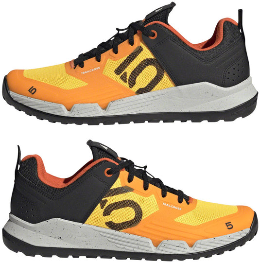 Five Ten Trailcross XT Flat Shoes - Men's, Solar Gold/Core Black/Impact Orange, 13