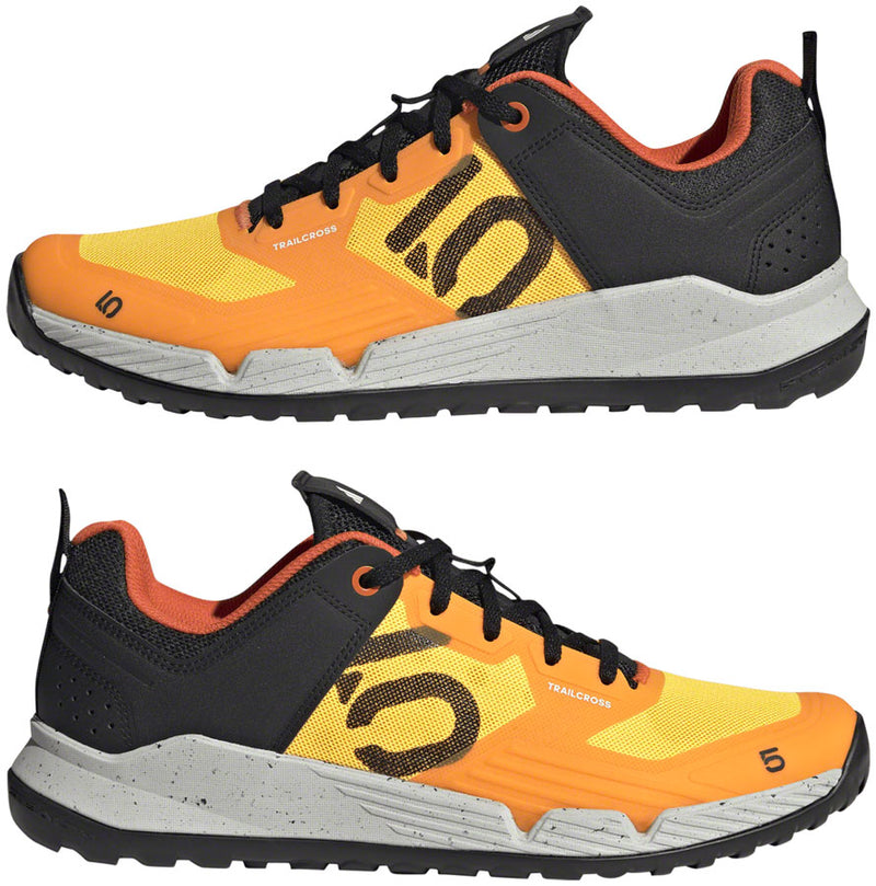 Load image into Gallery viewer, Five Ten Trailcross XT Flat Shoes - Men&#39;s, Solar Gold/Core Black/Impact Orange, 8.5
