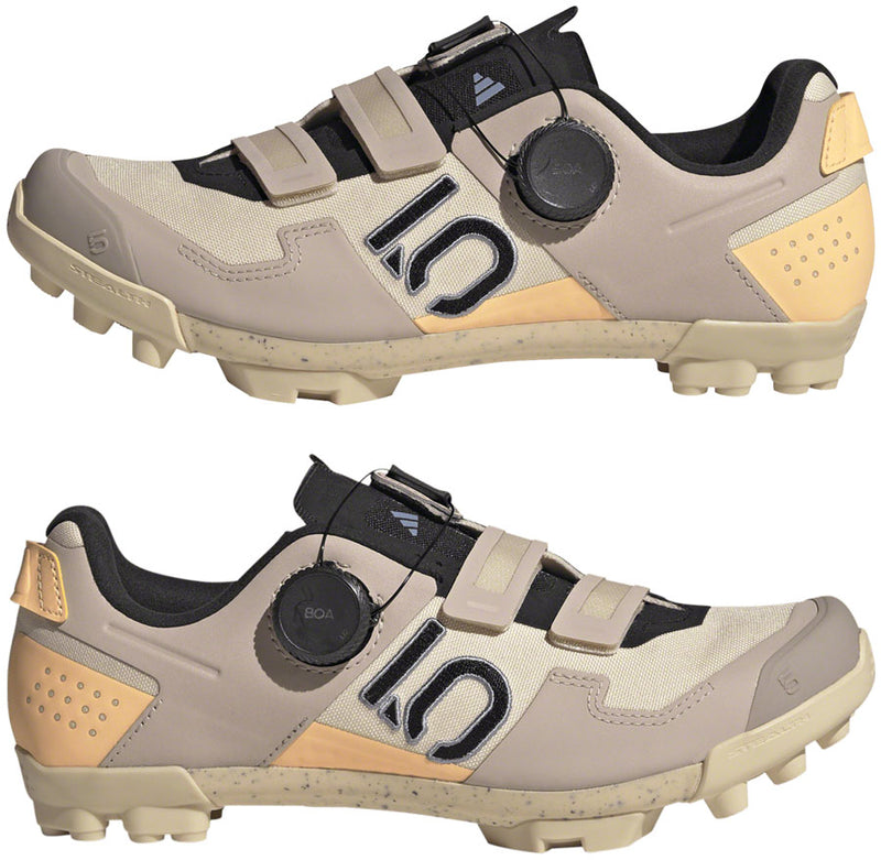 Load image into Gallery viewer, Five Ten Kestrel BOA Mountain Clipless Shoes - Women&#39;s, Sand Strata/Silver Violet/Acid Orange, 10
