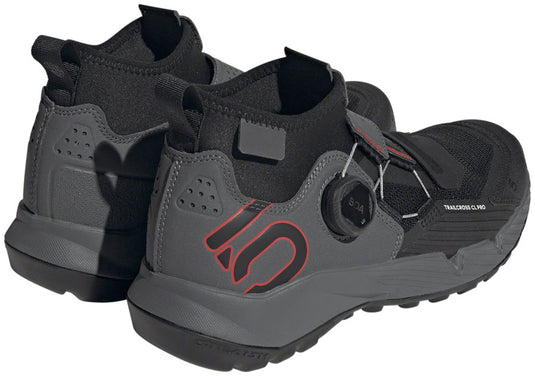 Five Ten Trailcross Pro Mountain Clipless Shoes - Women's, Gray Five/Core Black/Red, 8