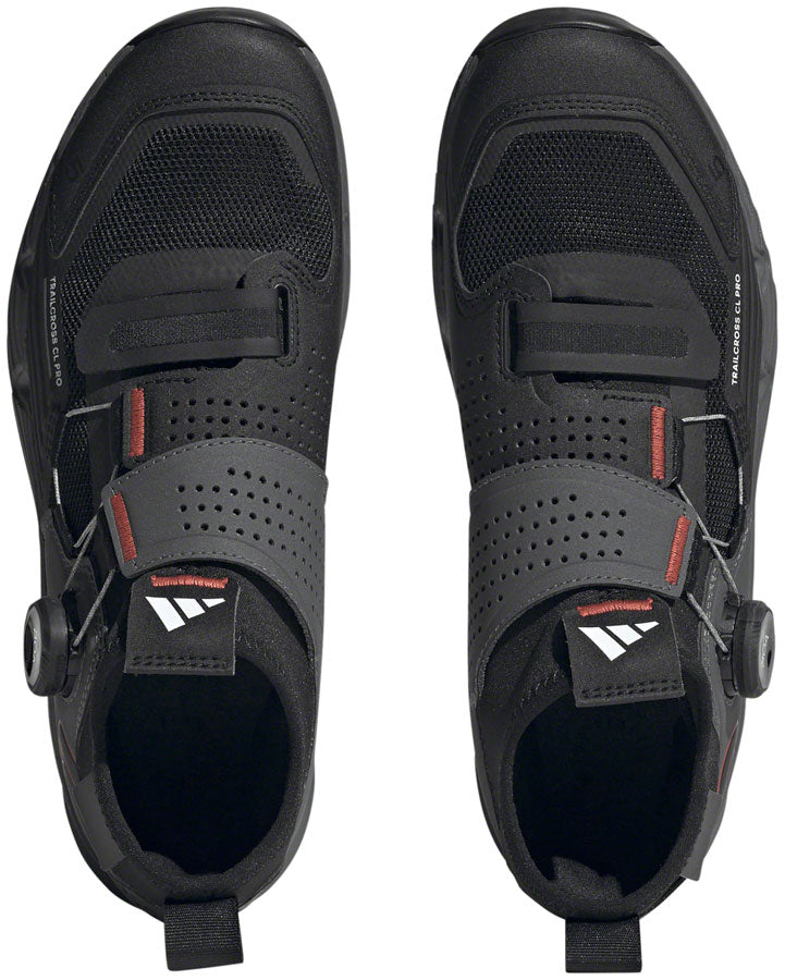 Load image into Gallery viewer, Five Ten Trailcross Pro Mountain Clipless Shoes - Women&#39;s, Gray Five/Core Black/Red, 7.5
