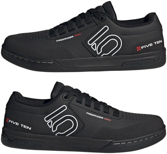 Five Ten Freerider Pro Flat Shoes - Men's, Core Black/Ftwr White/Ftwr White, 8